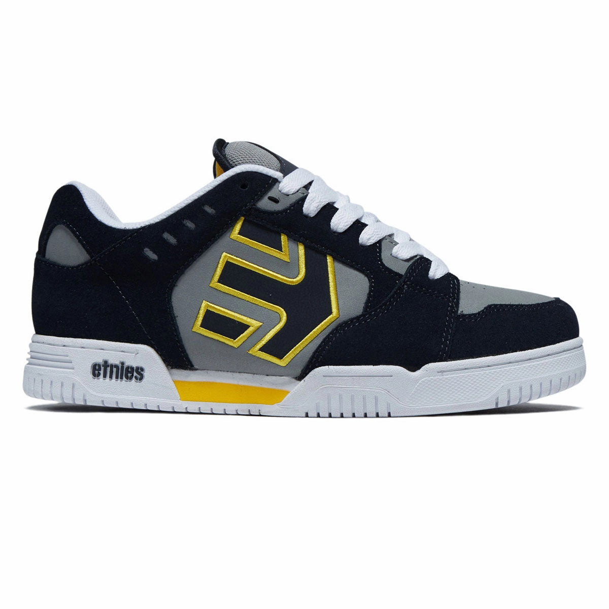 Comfort Padding Firm support Etnies Faze Shoes - Navy/Grey/Yellow