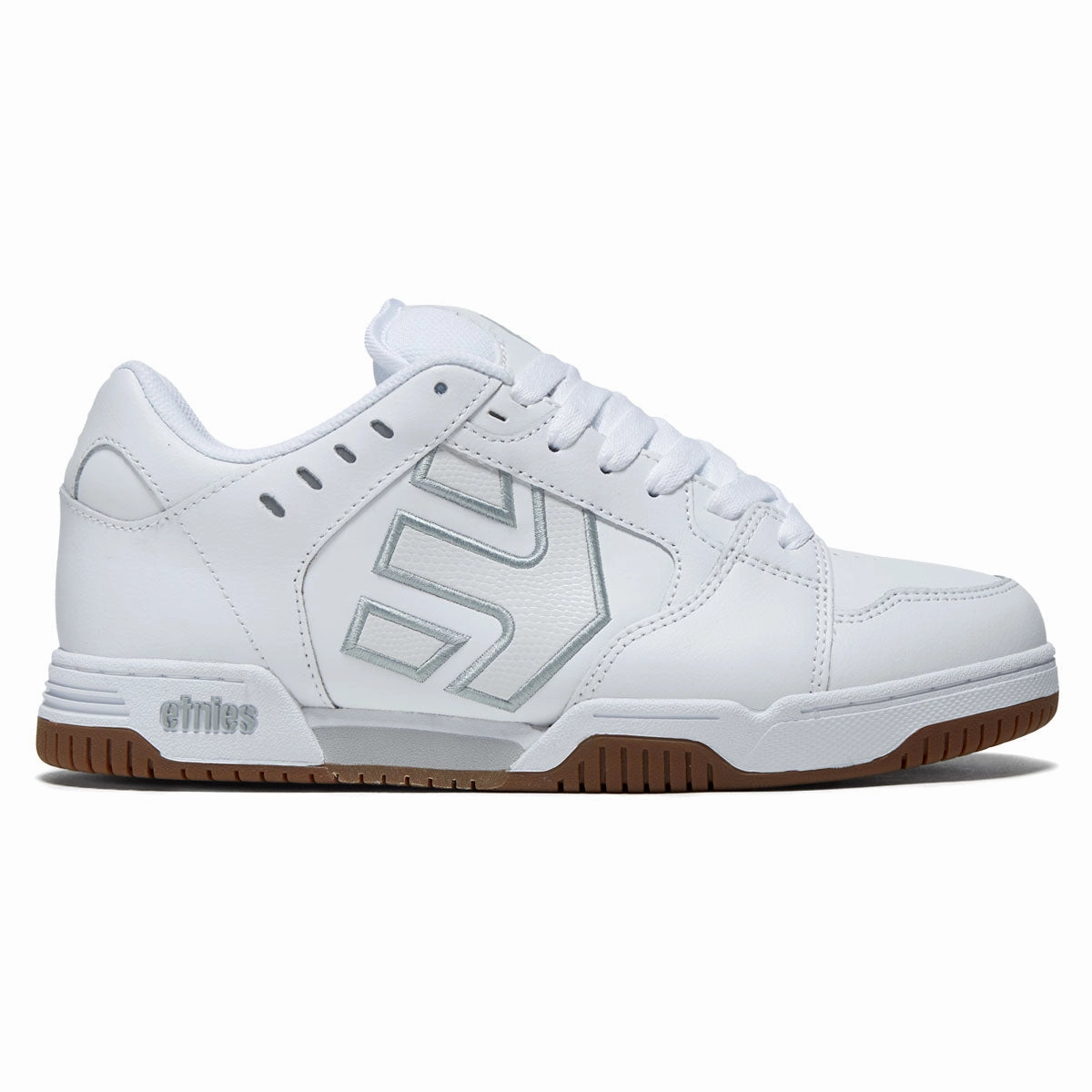 Foot Support Everyday Walk Etnies Faze Shoes - White/White/Gum