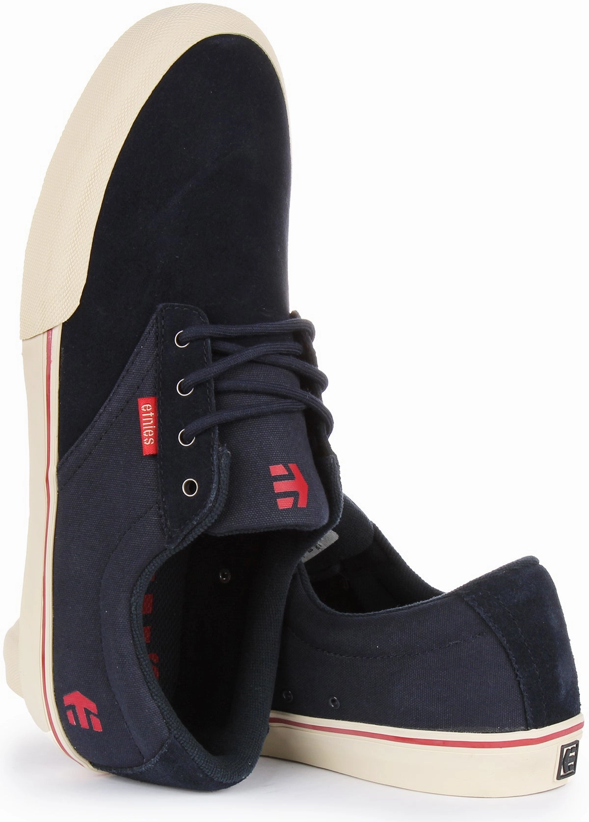 Etnies Jameson Vulc In Navy Red For Men Smooth Motion
