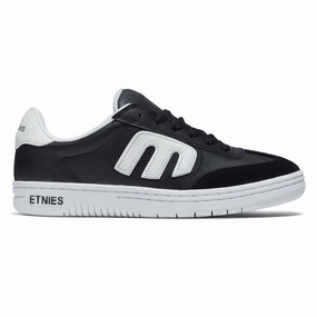 Travel Wear Etnies Lo-Cut Shoes - Black/White/White