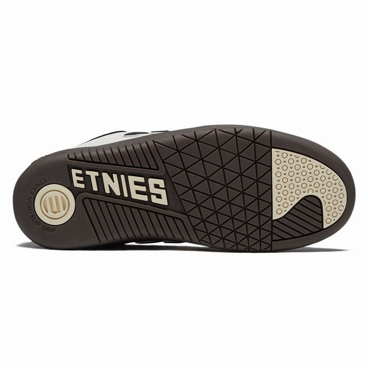Etnies Lo-Cut Shoes - White/Black/Gum Toe Drive