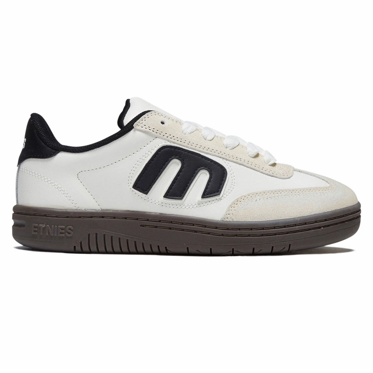 Etnies Lo-Cut Shoes - White/Black/Gum Pro Skate Look