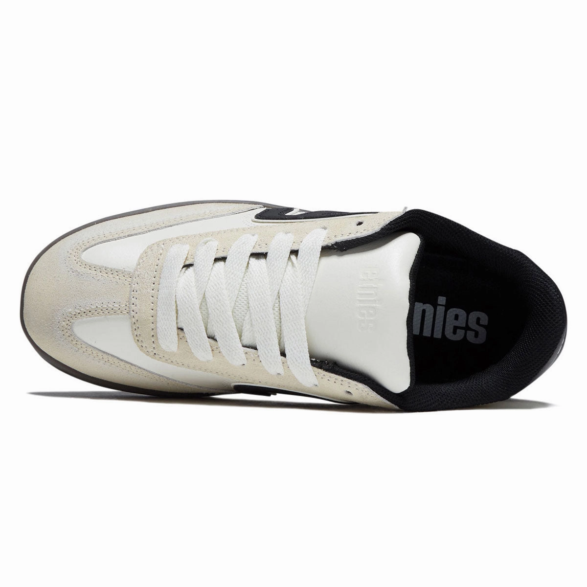 Etnies Lo-Cut Shoes - White/Black/Gum Toe Drive