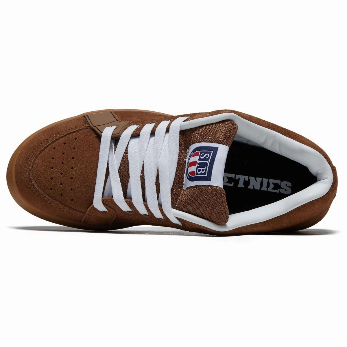 Etnies Sal 23 Shoes - Brown/Gum Flat Platform