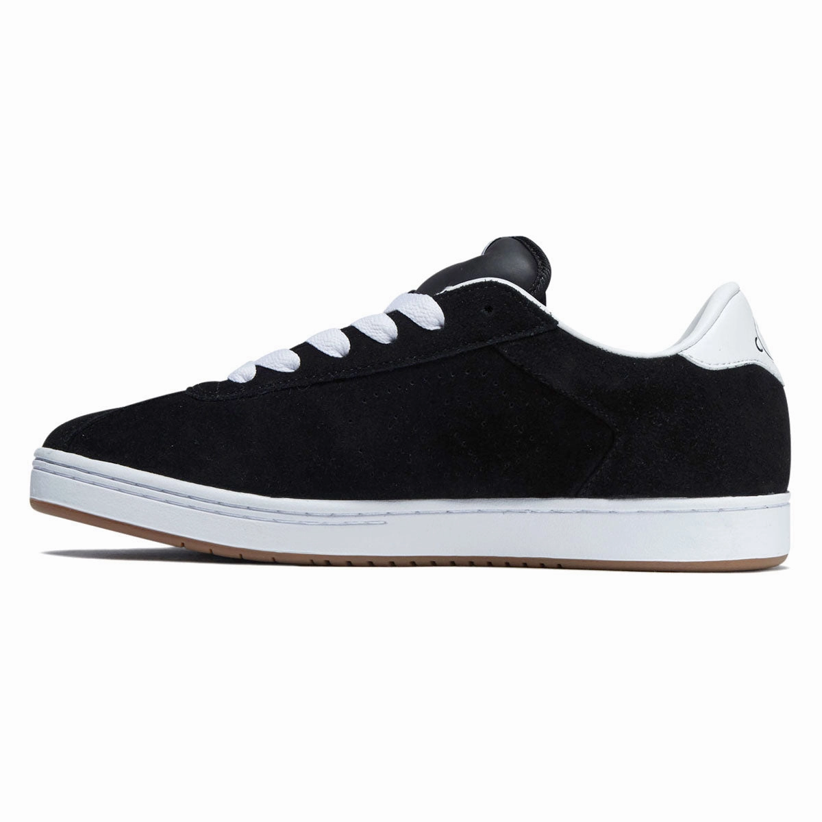Etnies Scam Shoes - Black/White Flat Grip