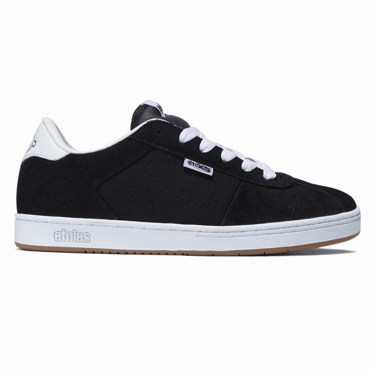 Breathable Lining Classic Comfort Etnies Scam Shoes - Black/White