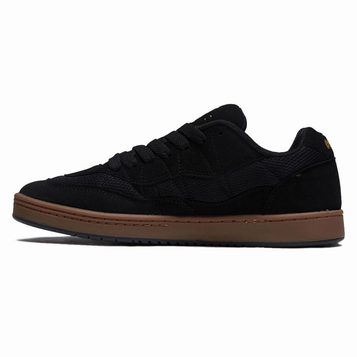 Etnies Snake Shoes - Black/Gum True Fit
