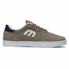Etnies Wallen Shoes - Warm Grey Minimal Style