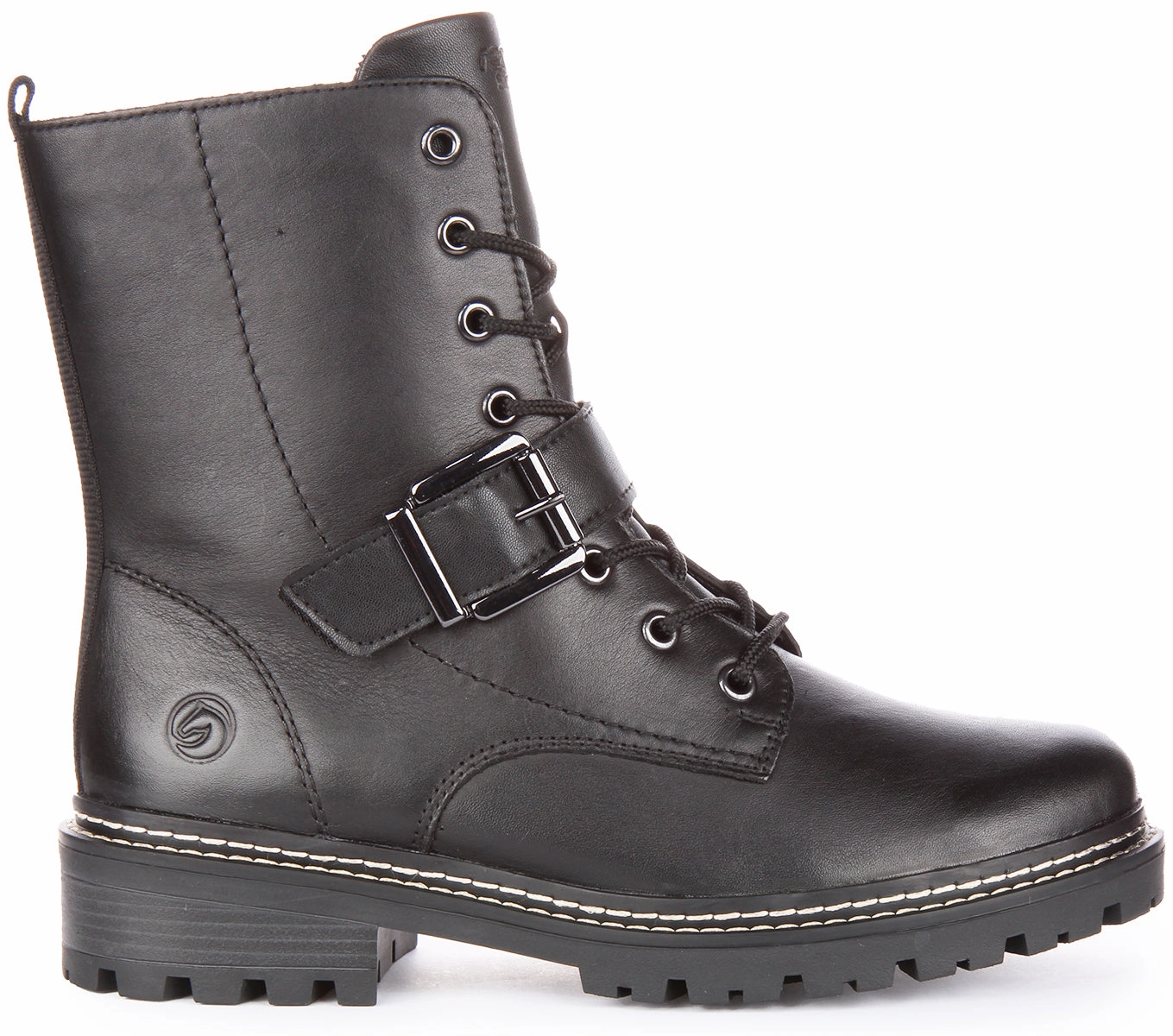 Eva Midsole Remonte D0B78-01 In Black For Women