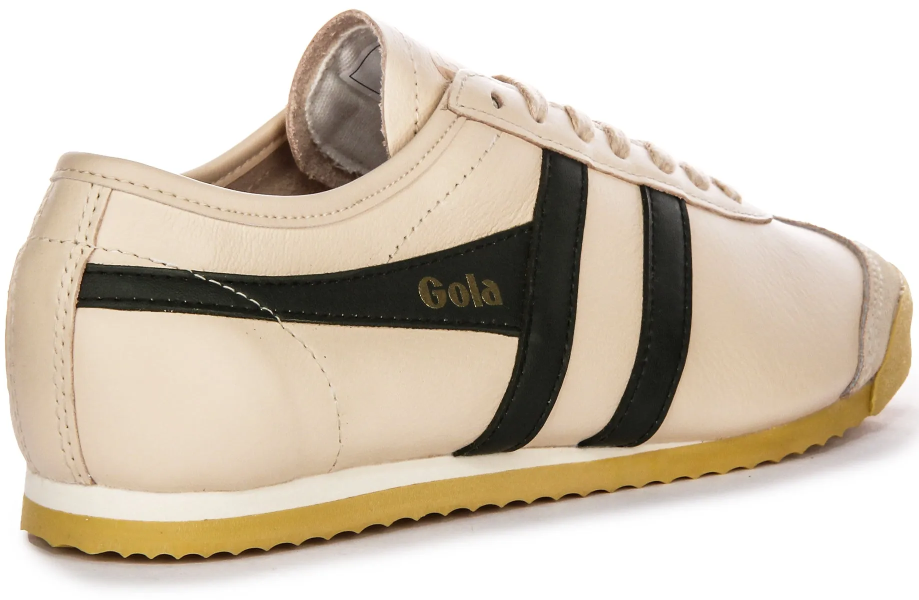Even Balance Gola Classics Race Leather In Cream For Women