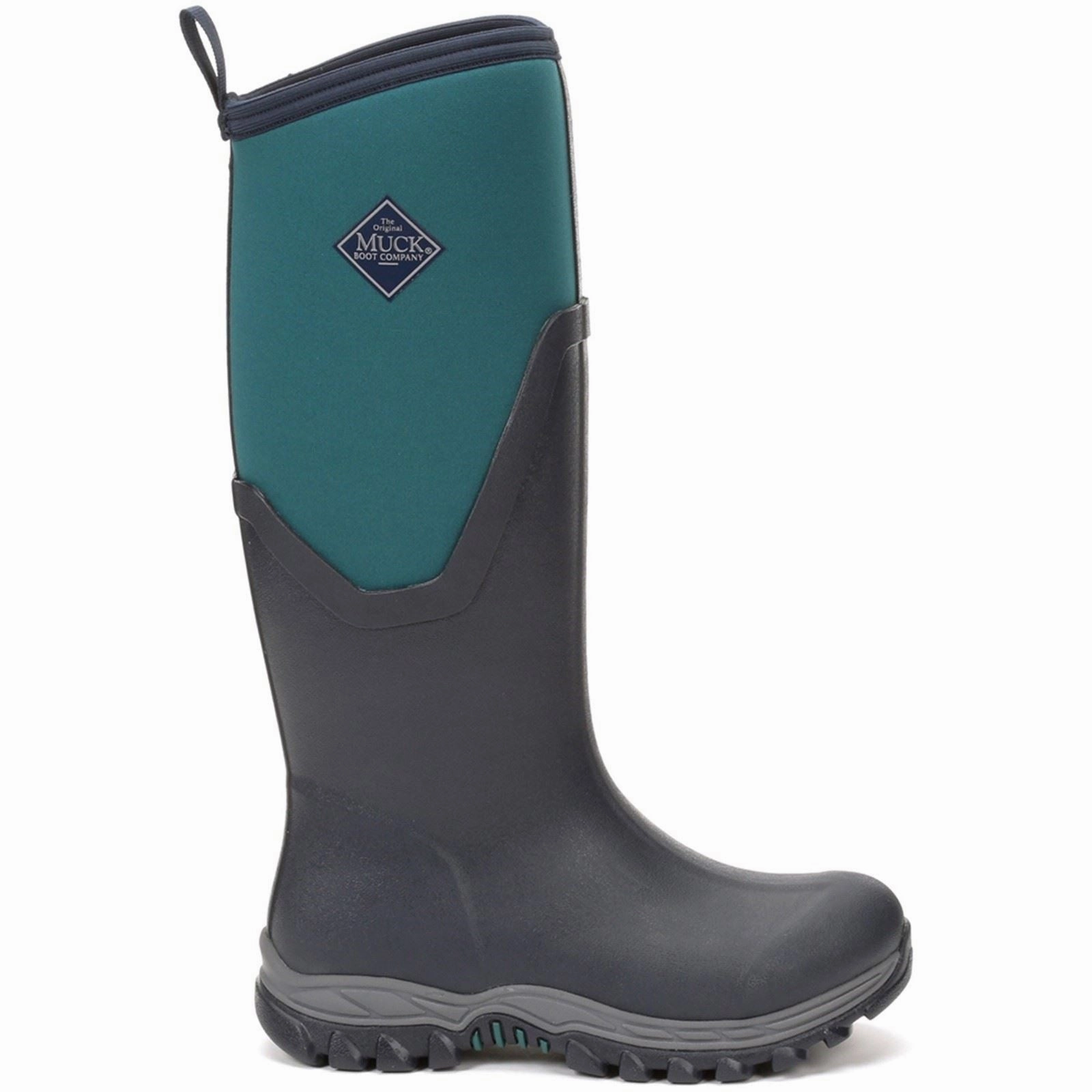 Every Step Muck Boots Arctic Sport II Tall Rubber Navy/Spruce Wellington Boots