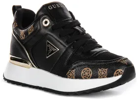 Flex Fit Guess Kynneth 4G Peony In Black Brown For Women
