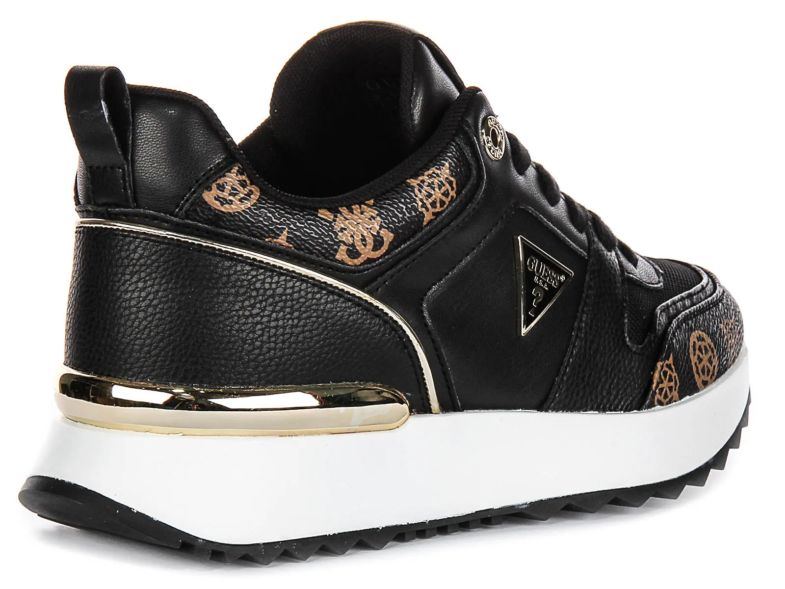 Everyday Fit Guess Kynneth 4G Peony In Black Brown For Women