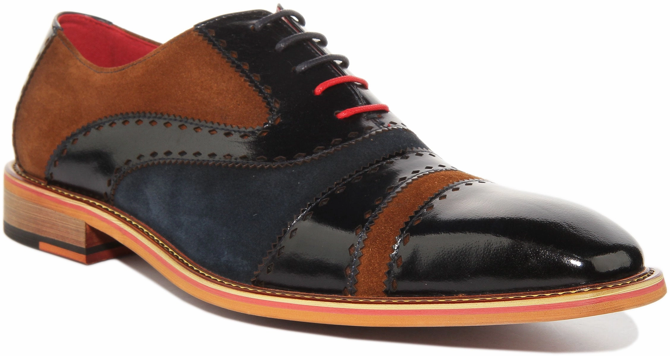 Justinreess England Ollie In Navy Blue For Men Fast Glide