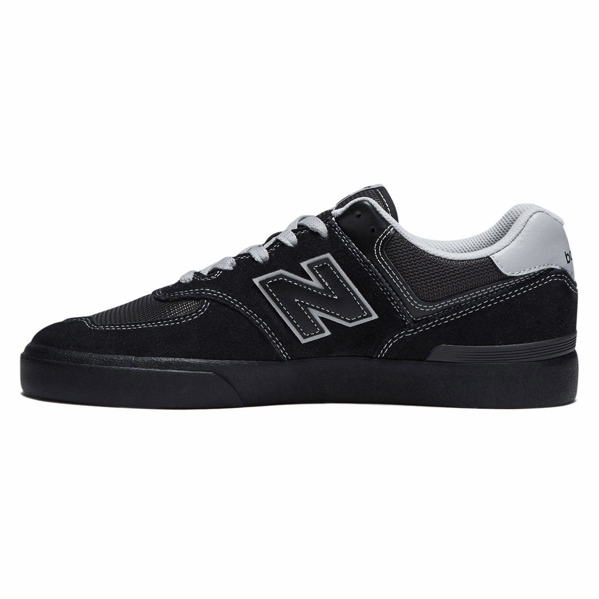 Everyday Comfort New Balance 574 Vulc Wide Shoes - Black/Black