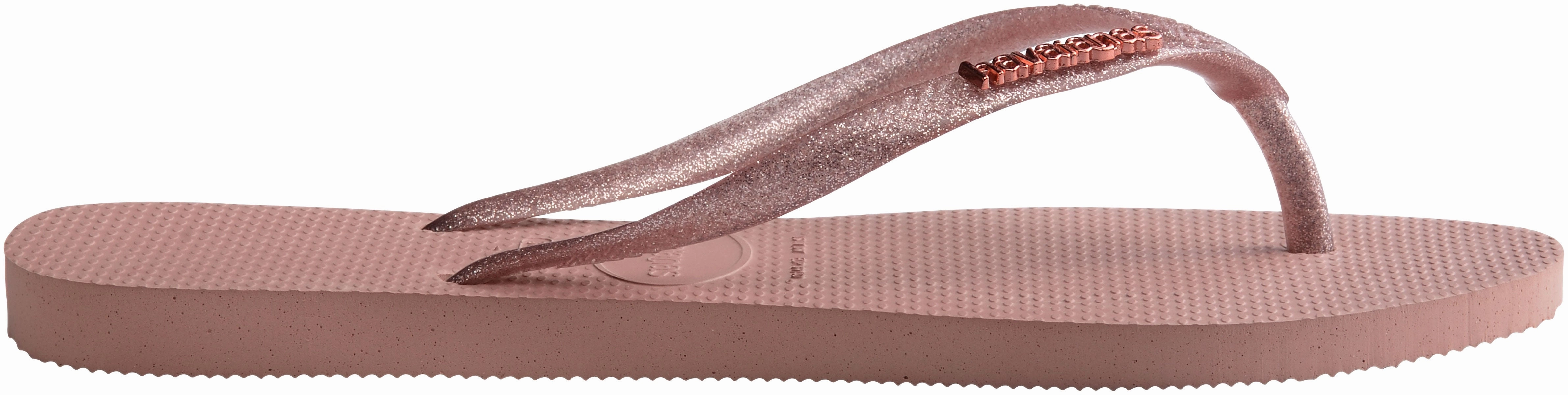 Everyday Design Havaianas Slim Logo Metal In Rose For Women
