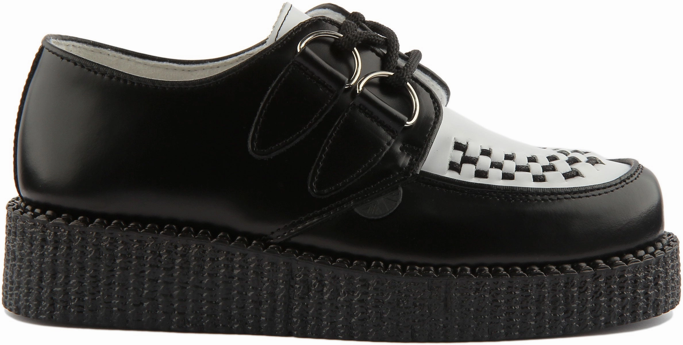 Everyday Essential Underground Wulfrun Single In Black White Leather