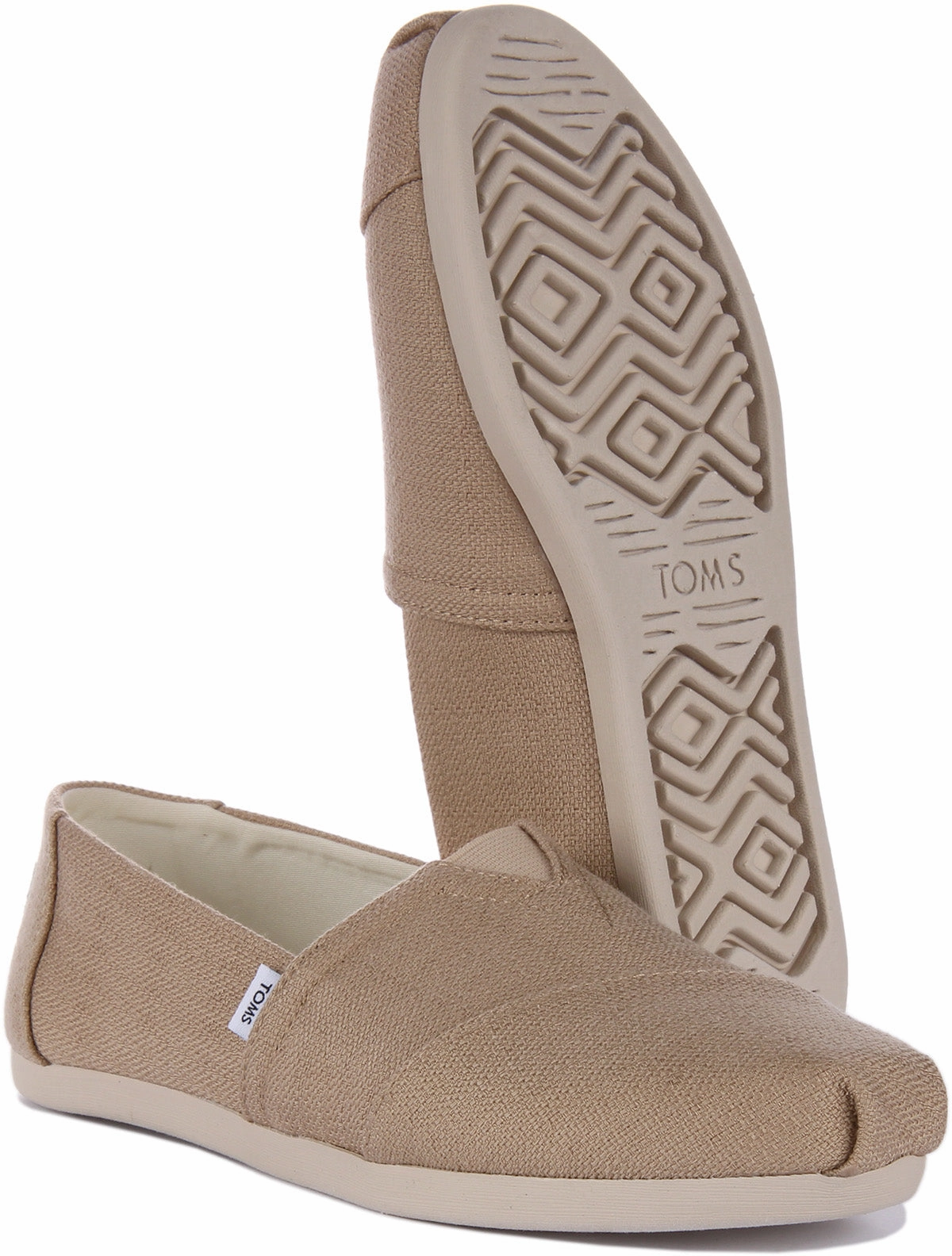 Everyday Go Toms Alpargata Woven In Beige For Women