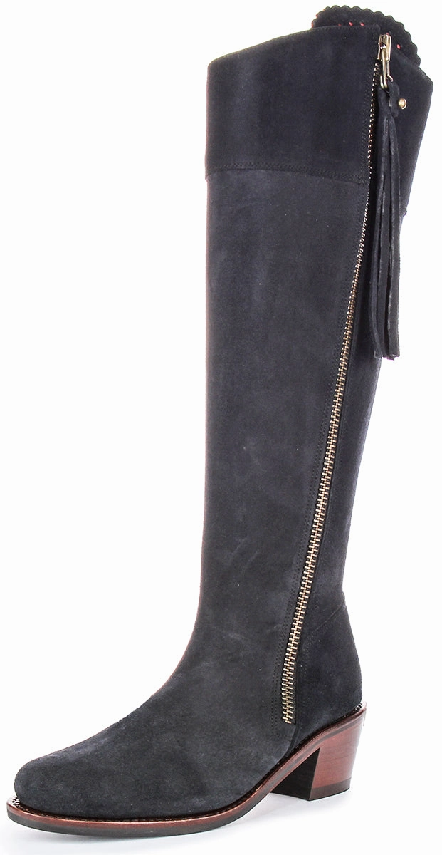 Everyday Style Justinreess England Valentina Heel In Navy For Women