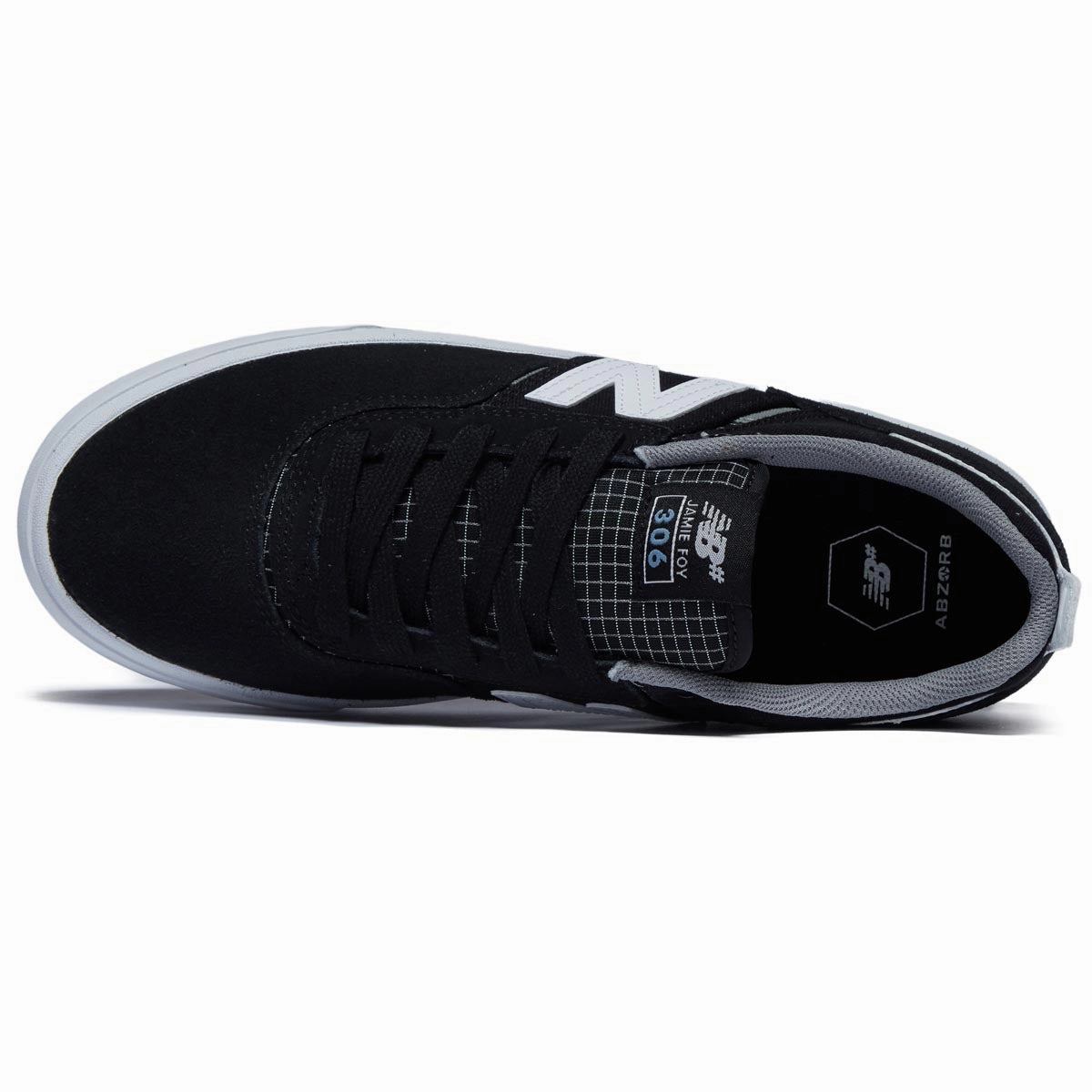 Everyday Walk New Balance 306 Foy Shoes - Black/White Suede