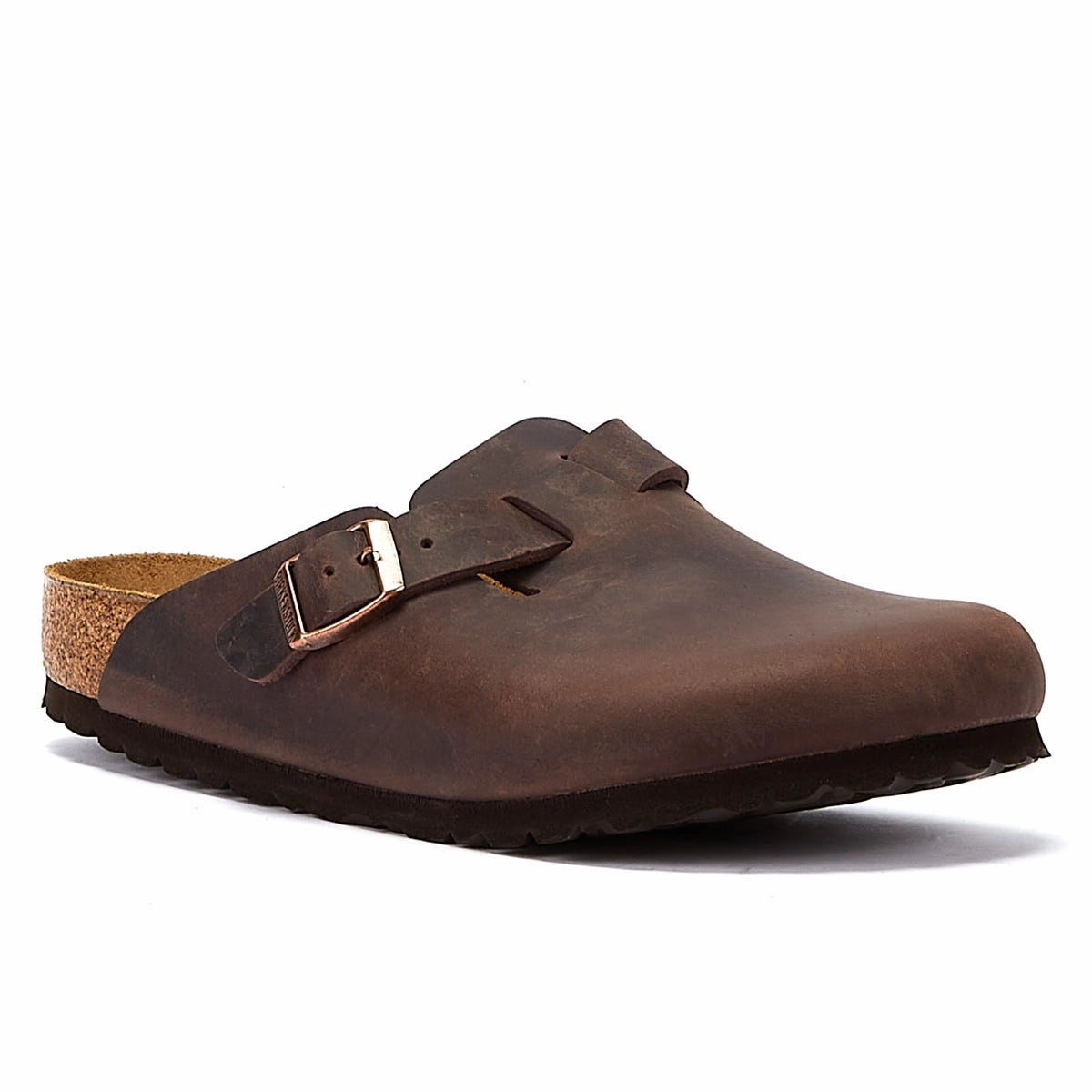 Everyday Wear Birkenstock Boston Oiled Nubuck Habana Slippers