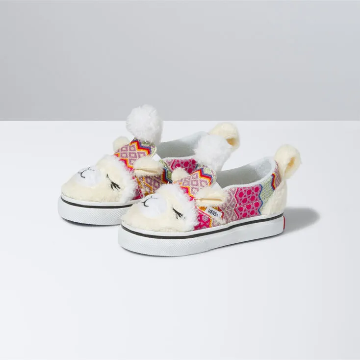 Exclusive Design VANS TODDLER SLIP-ON V ALPACA