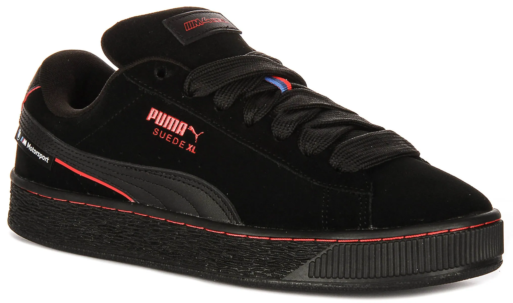Multi sport Sports mode Puma X BMW Suede XL In Black Red