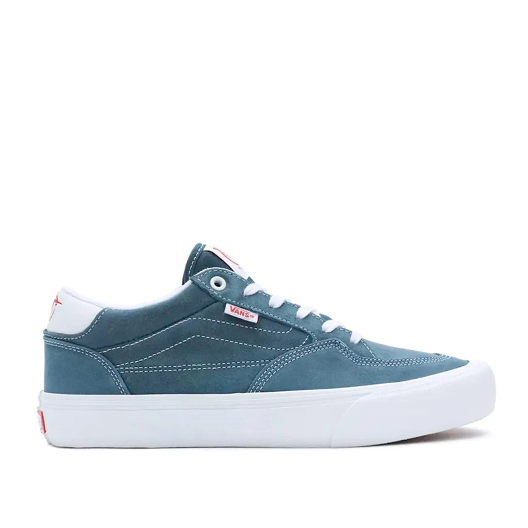 Travel Fit Vans Rowan Leather Blue Sale