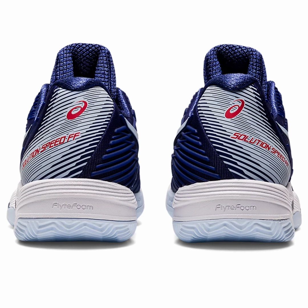 Exclusive Look Asics Womens Solution Speed FF2 Clay Tennis Shoes - Dive Blue/Soft Sky