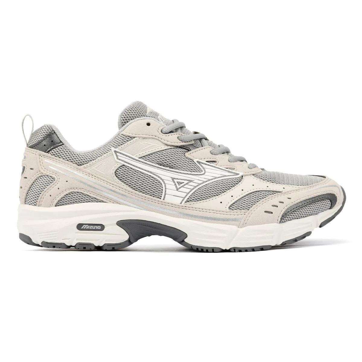 Extra Grip Mizuno MXR Casusal White/Silver Cloud Trainers
