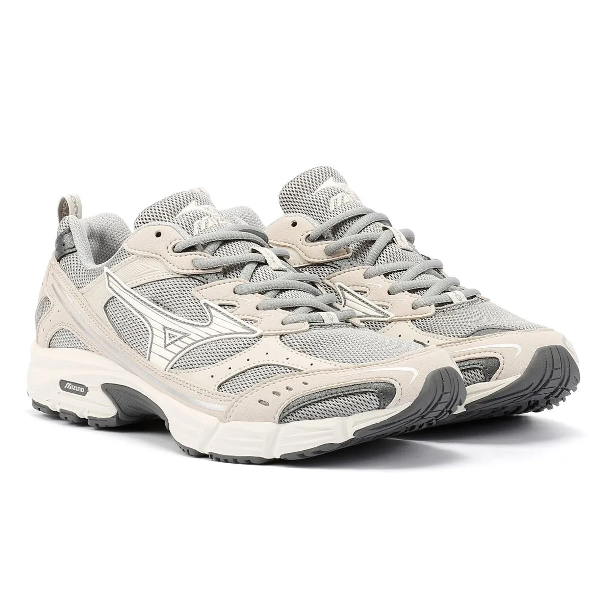 Leg Control Mizuno MXR Casusal White/Silver Cloud Trainers