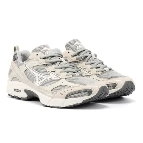 Mizuno MXR Casusal White/Silver Cloud Trainers Fit design supports the foot without tightness Ultra Breathable