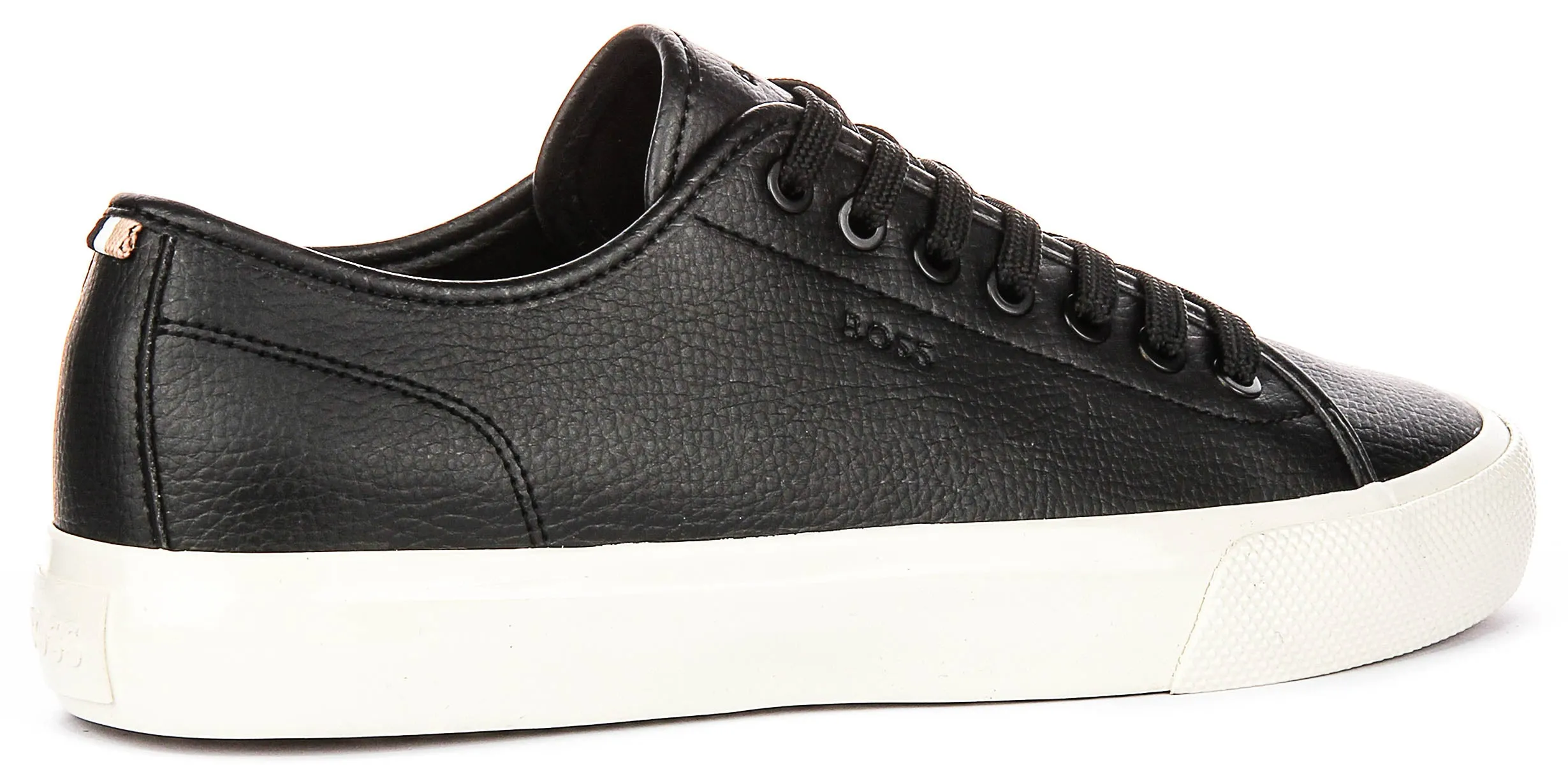 Extreme Traction Boss Aiden Tennis In Black Leather For Men