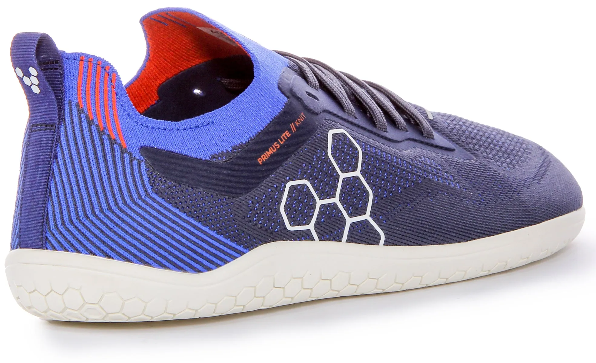 Extreme Traction Vivobarefoot Primus Lite Knit In Navy For Men