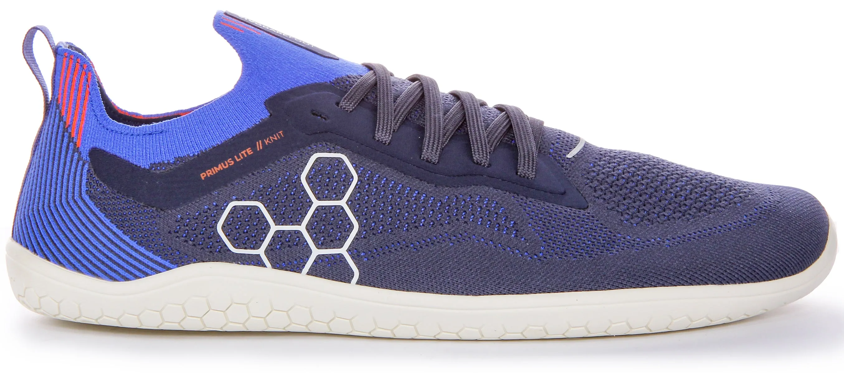 Extreme Traction Vivobarefoot Primus Lite Knit In Navy For Men
