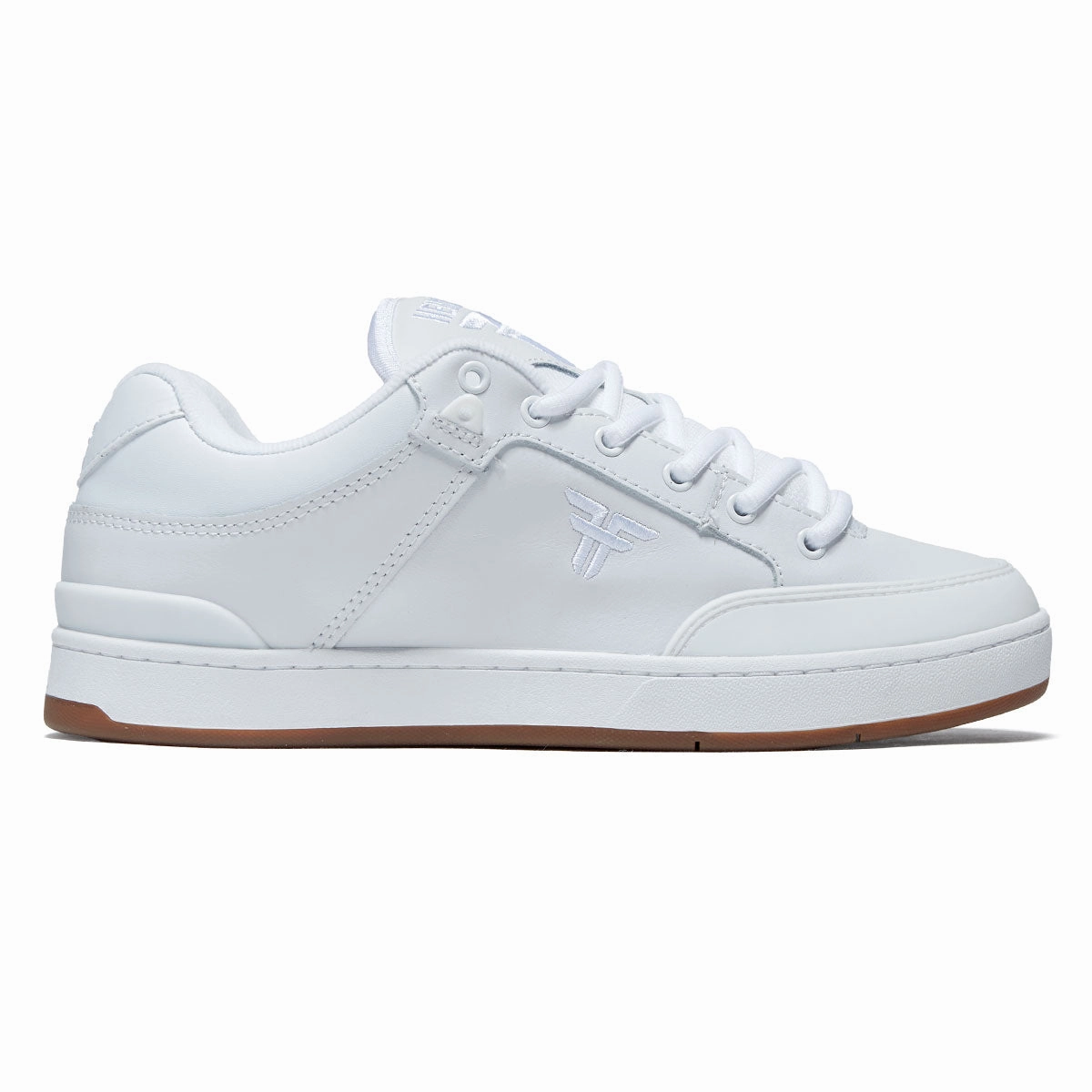 Smooth Cushion Street Fashion Fallen Heritage Shoes - White/Gum