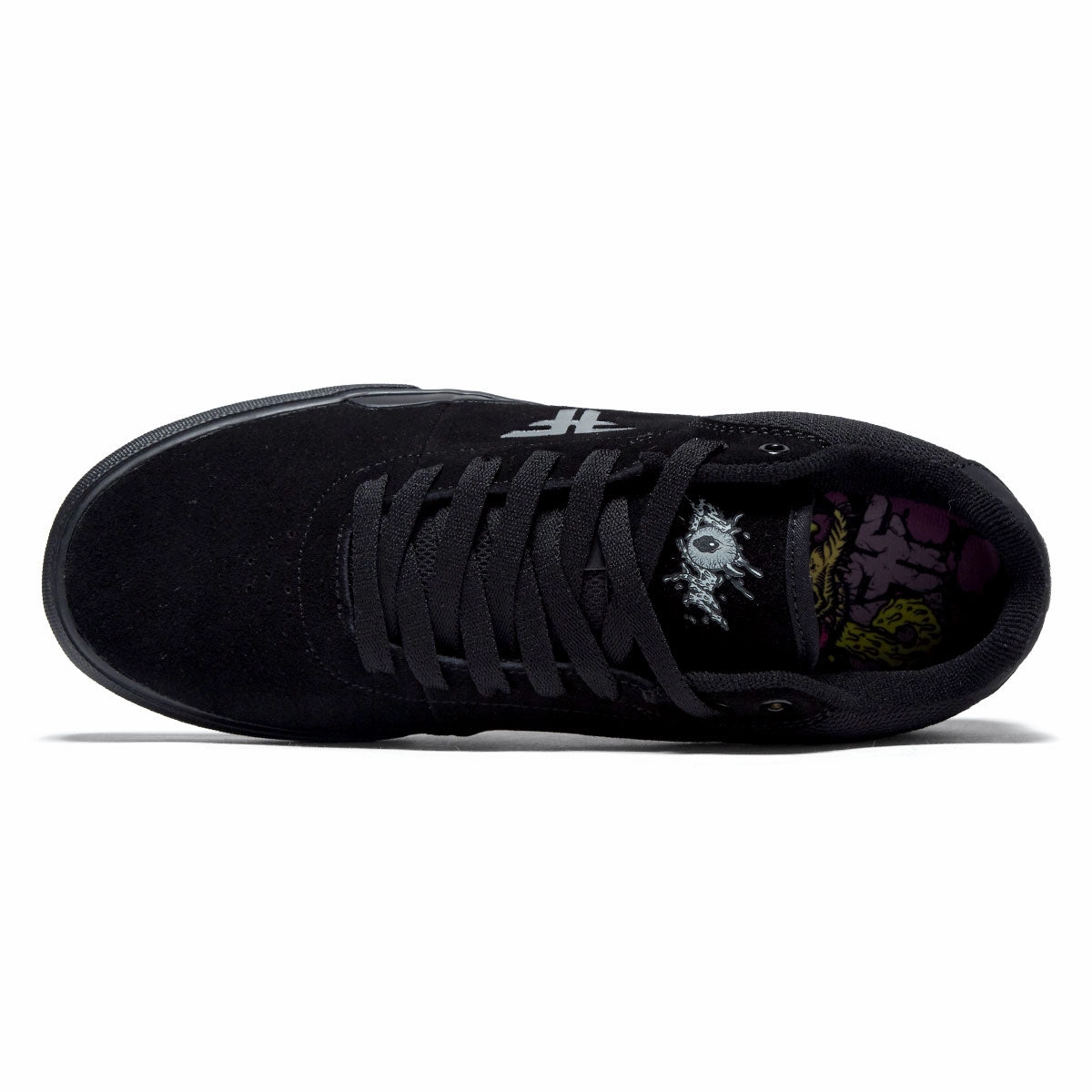 Fallen The Fiend II Elliot Sloan Shoes - Black/Gray Toe Walk