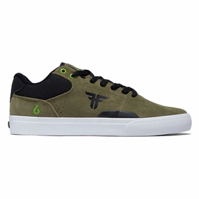 Fallen The Fiend II Elliot Sloan Shoes - Olive/Black/Orange Effortless Ride