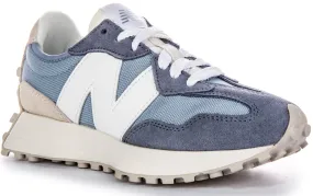 New Balance U327 FH In Blue White Lightweight Cushioning