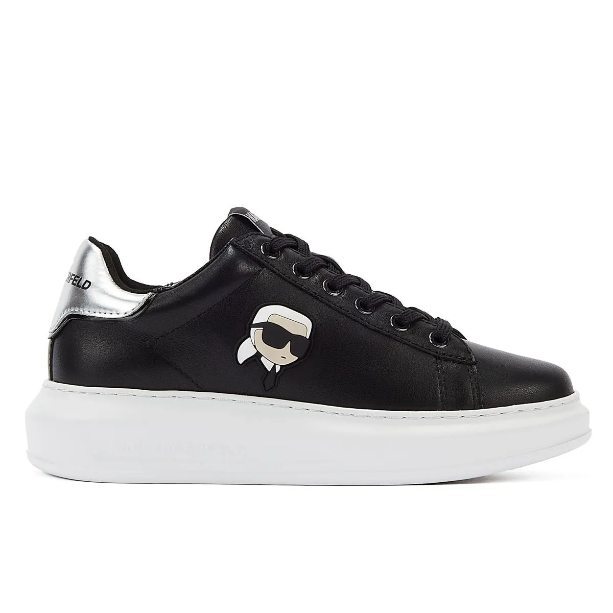 Fast Bounce Karl Lagerfeld Kapri Karl NFT Lo Lace Women's Black Trainers