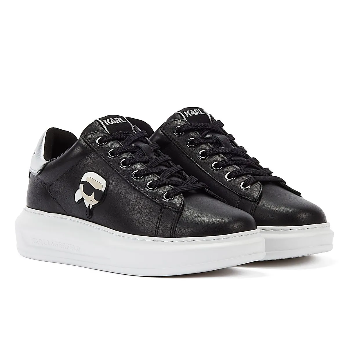 Karl Lagerfeld Kapri Karl NFT Lo Lace Women's Black Trainers Step Training
