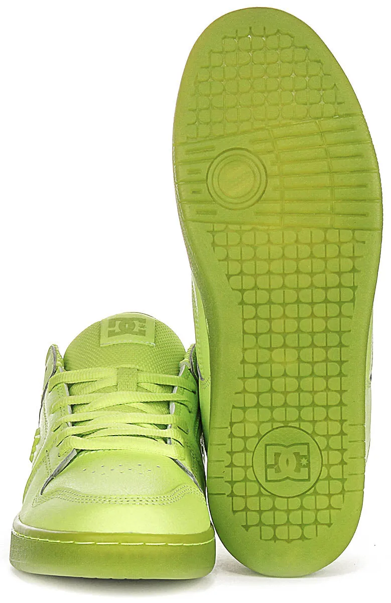 Fast Track Dc Shoes Manteca 4 SE In Lime Green For Men