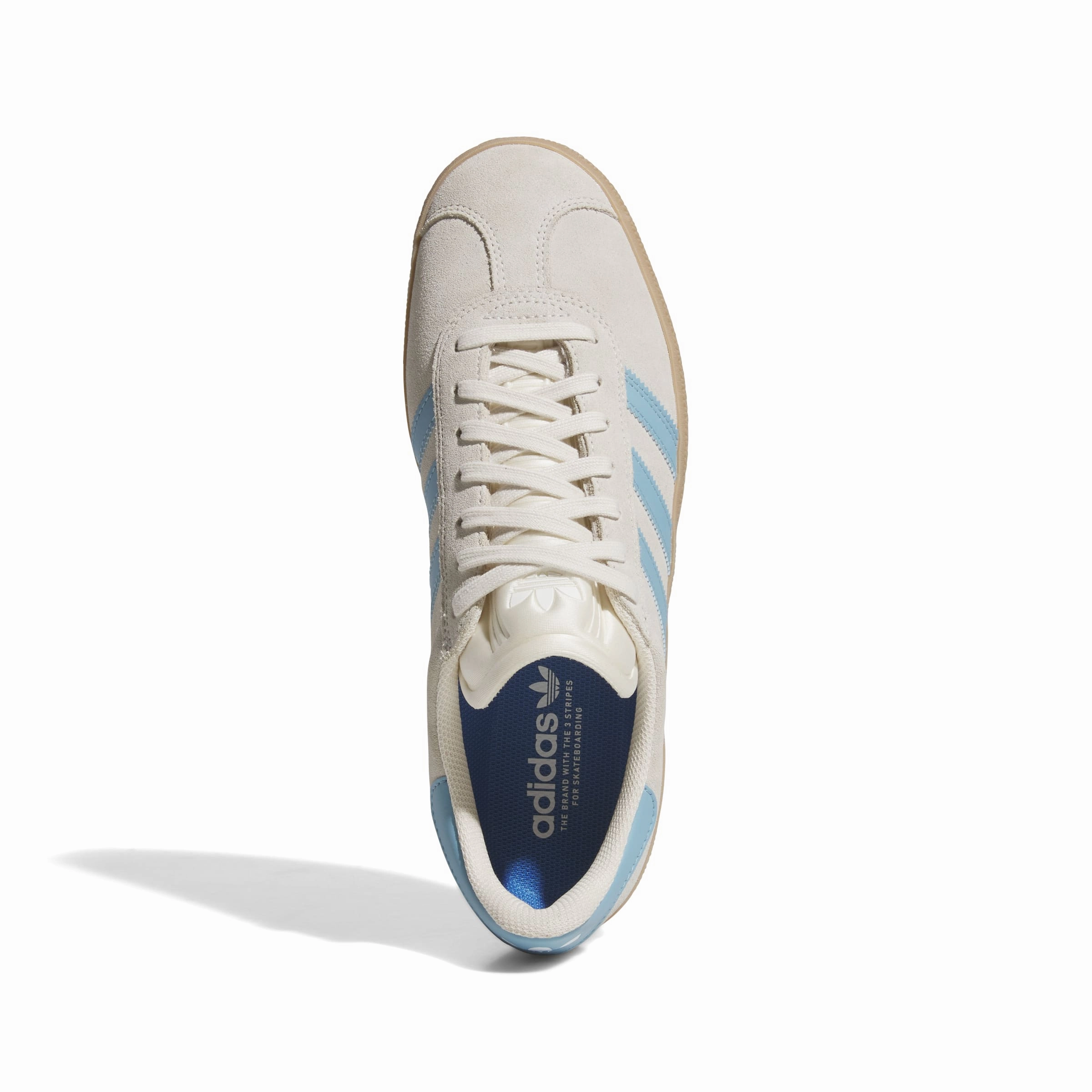 Fast - moving performance Adidas Gazelle ADV Wonder White/ Preloved Blue / Gum