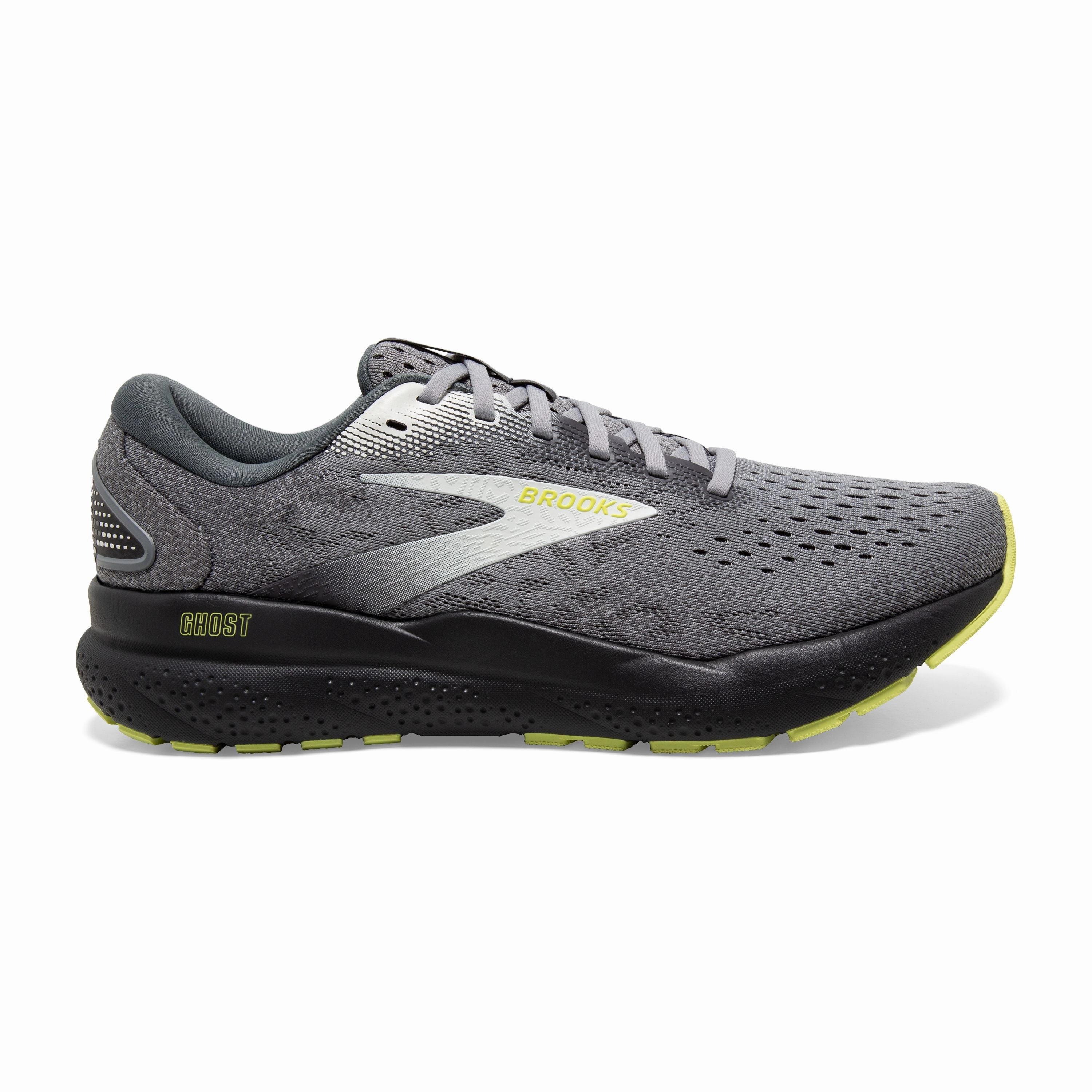 Fast - paced running M Brooks Ghost 16 Primer/Grey/Lime