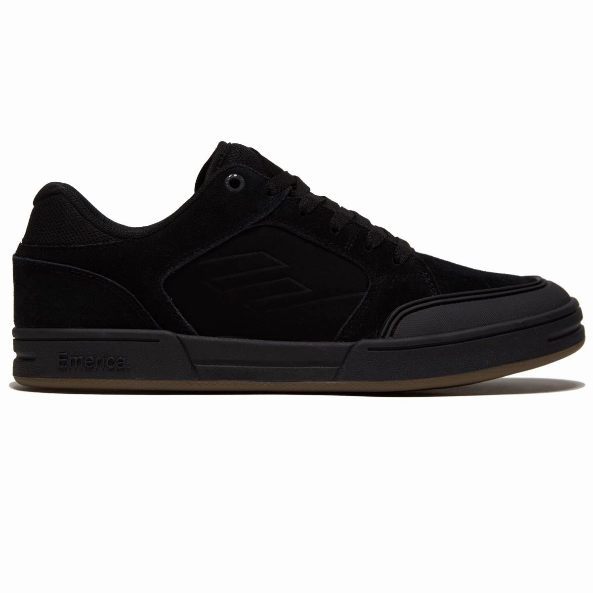 Emerica Heritic Shoes - Black/Black Comfort Wear