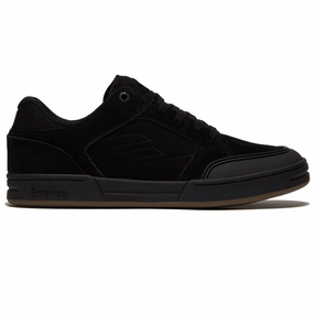 Emerica Heritic Shoes - Black/Black Comfort Wear