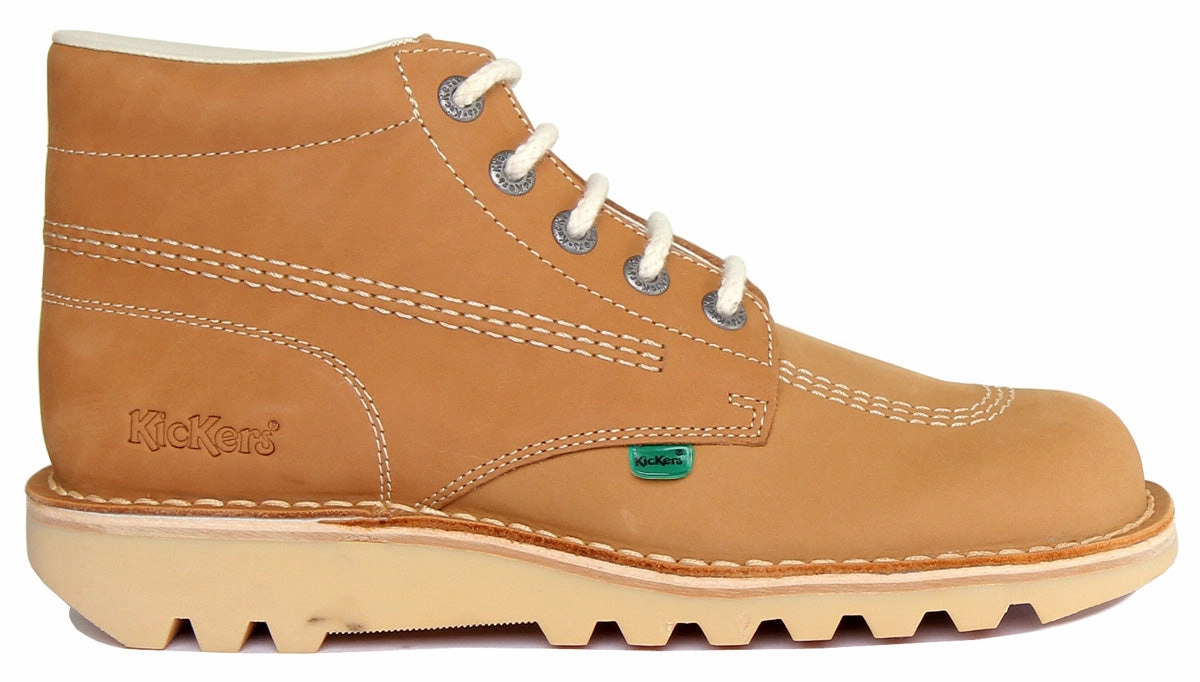 Fast Lacing Kickers Kick Hi M In Tan in Adults UK Size 6.5 - 12
