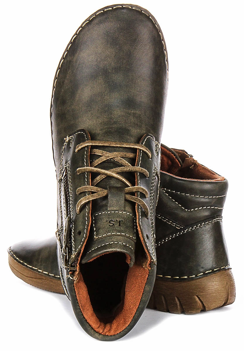 Fast Move Josef Seibel Felicia 09 In Olive For Women