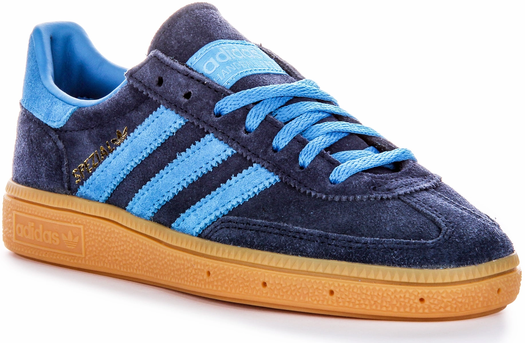 Abrasion resistant Adidas Handball Spezia In Navy Blue For Unisex