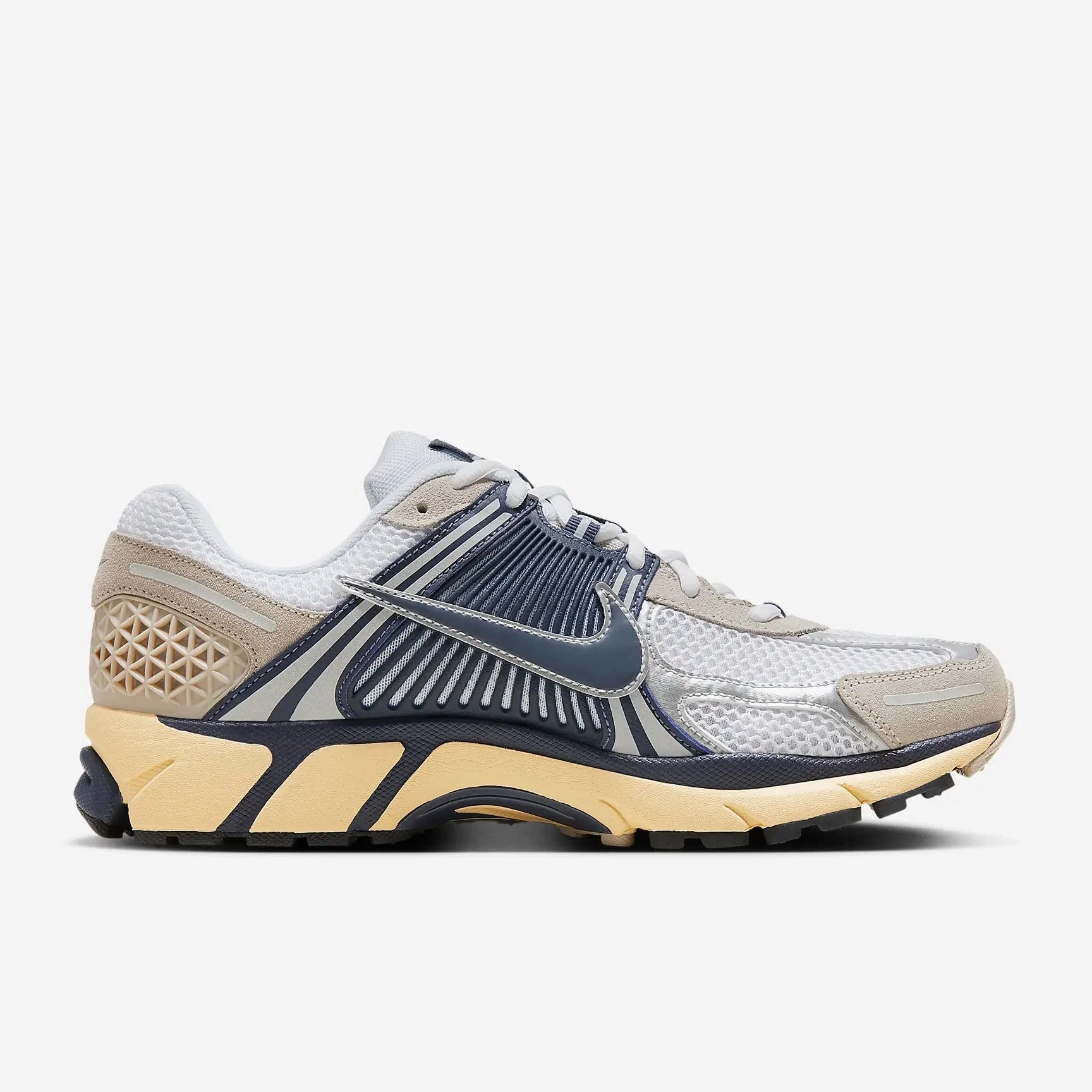 Fast pace running part NIKE - Zoom Vomero 5 - White/Cream/Thunder Blue - Unisex [HF4259 100]